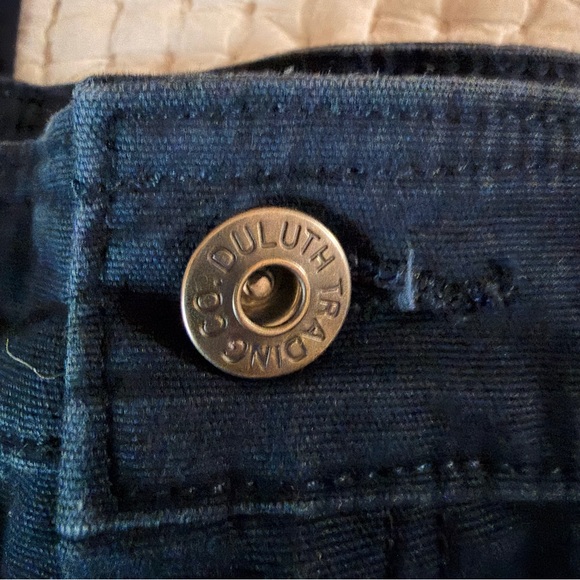 Men's DuluthFlex Fire Hose Ultimate Relaxed Fit Cargo Pants 42x32 Navy Blue - Picture 6 of 10